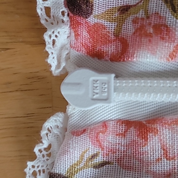 Zimmermann Radiate Smocked Mini Dress, Peach Rose Floral - Picture 9 of 16